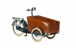 Triporteur électrique Bakfiets Confort STEPS 22 couleurs de cadre disponibles
