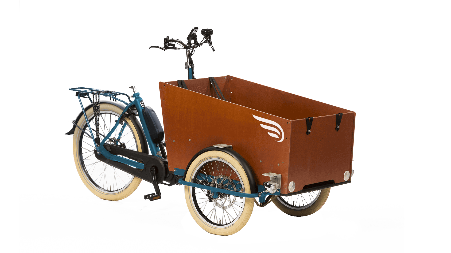 Triporteur électrique Bakfiets Confort STEPS 22 couleurs de cadre disponibles