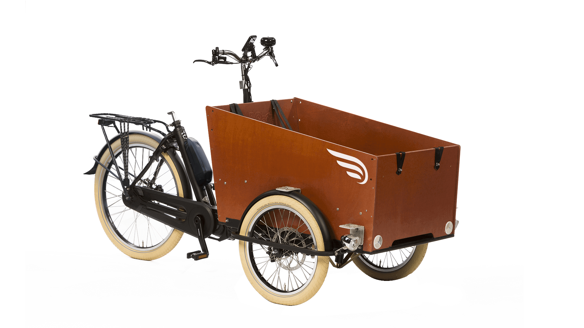 Triporteur électrique Bakfiets Confort STEPS 22 couleurs de cadre disponibles
