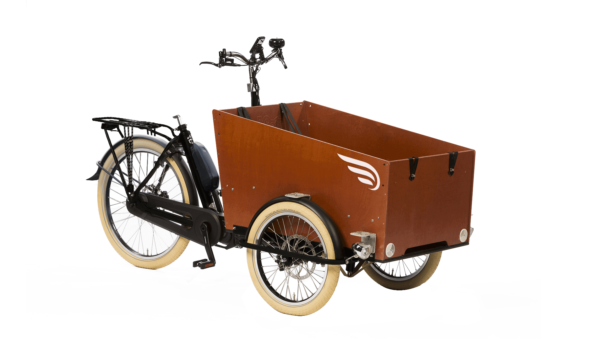 Triporteur électrique Bakfiets Confort STEPS 22 couleurs de cadre disponibles