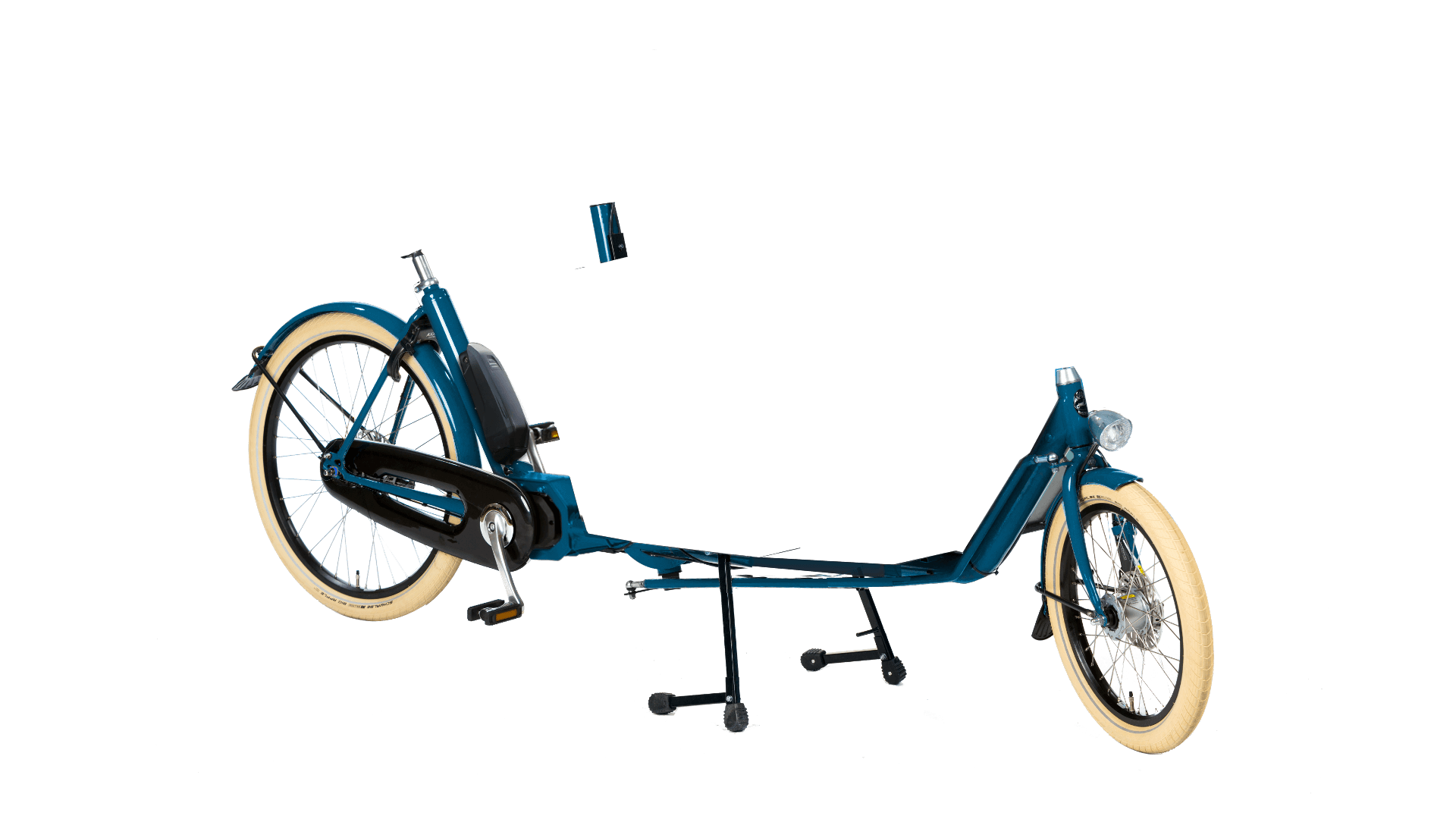 Biporteur électrique Bakfiets Confort  - Assistance pédalier Shimano
