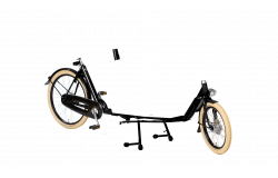 Biporteur Amsterdam Air avec sièges coques noirs 0-9 mois