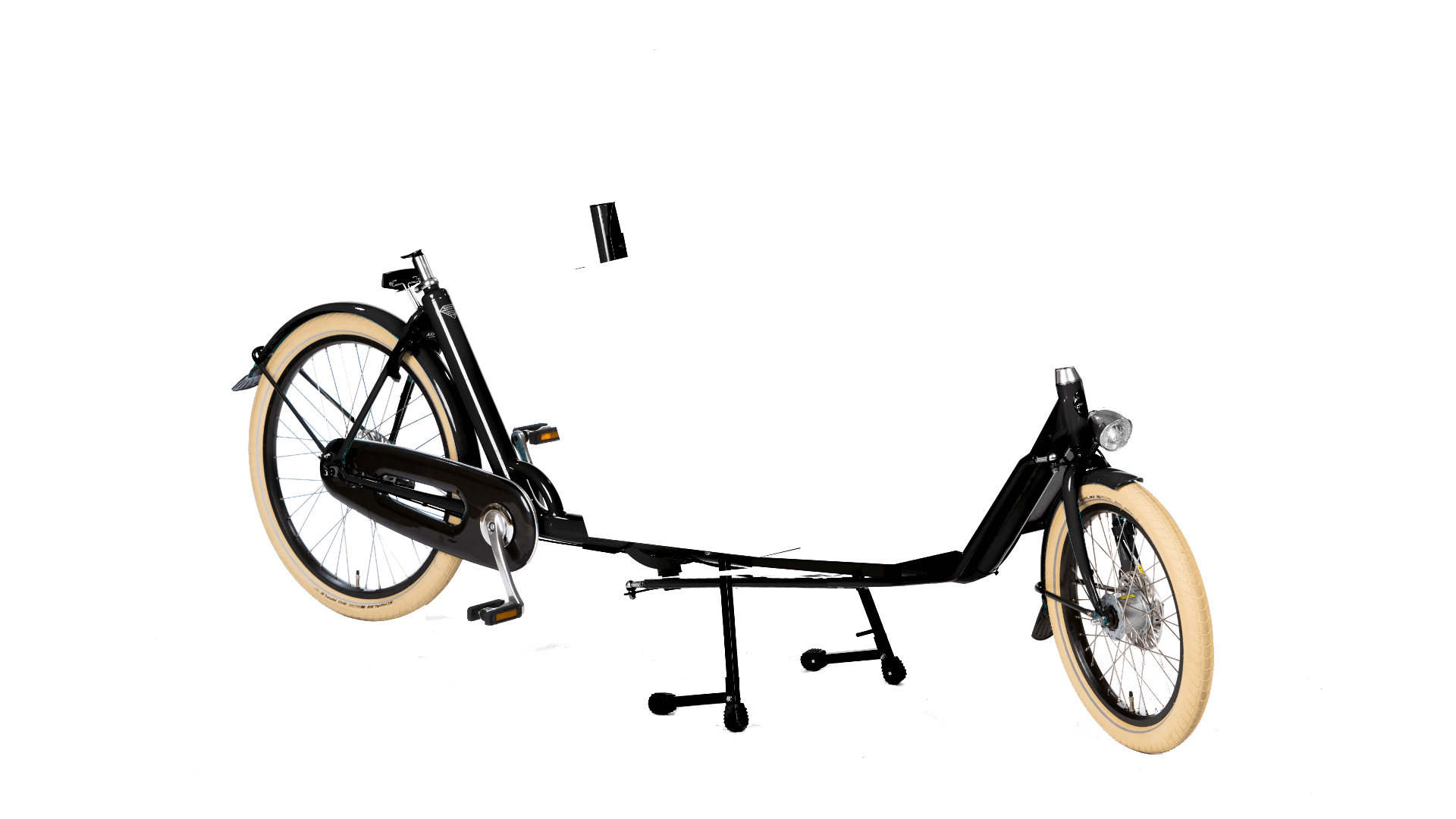 Biporteur Amsterdam Air avec sièges coques noirs 0-9 mois