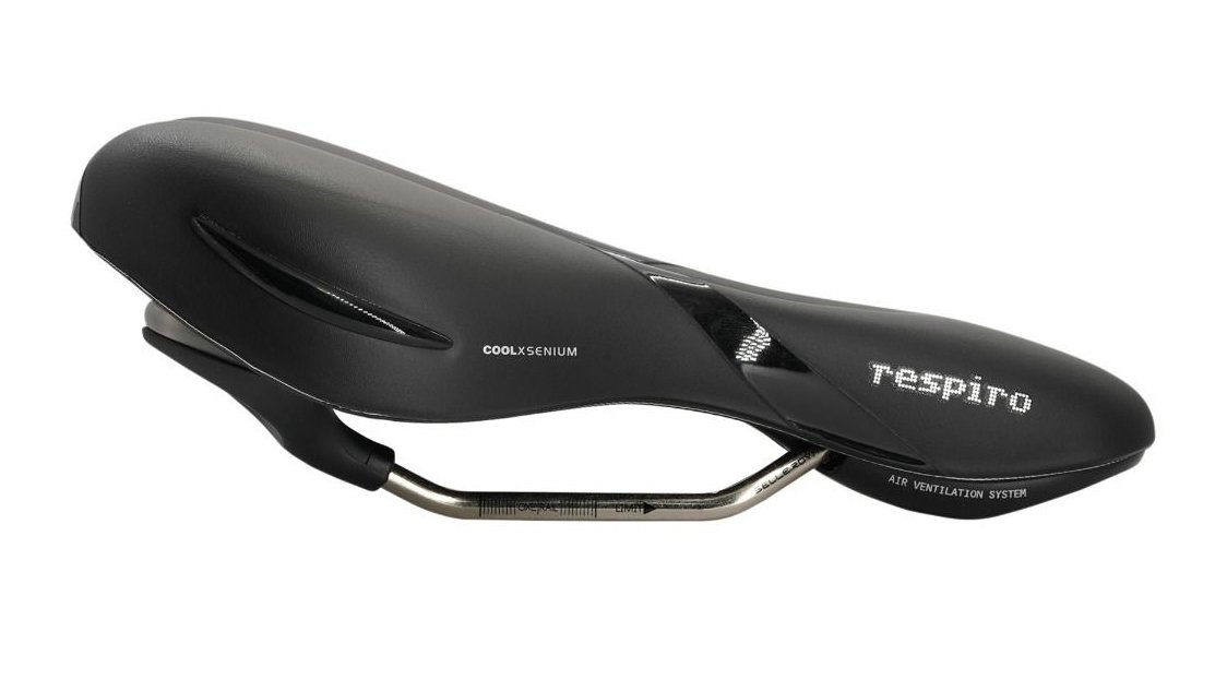 Selle Respiroavec amortisseur gel pour position assise droite 