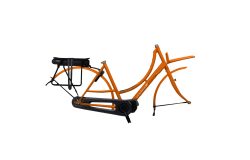 Vélo électrique Double Dutch moteur pédalier, option selle Brooks