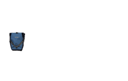 Deux sacoches arrière Ortlieb Roller Plus,bleu