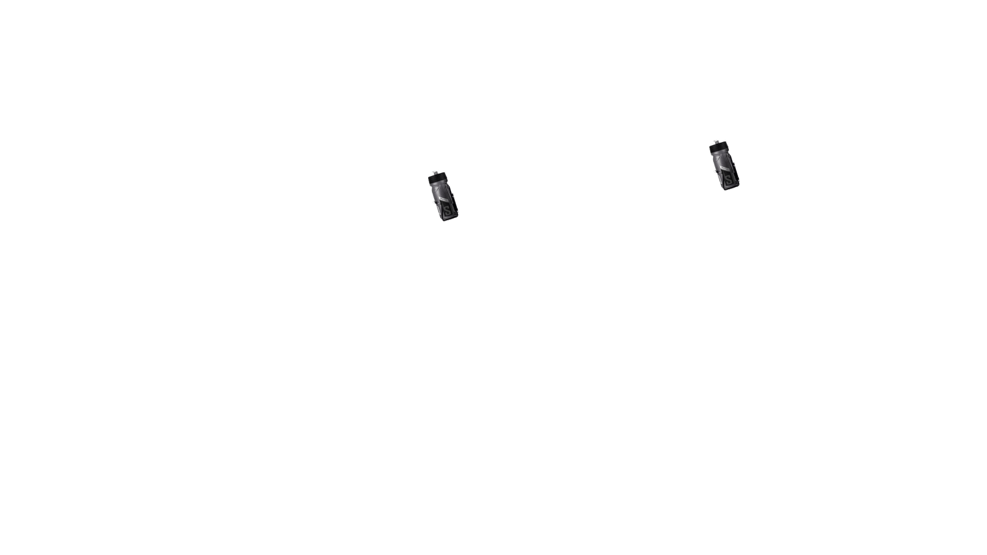Porte-bidons sur tandem ( x2) avec fixation potence