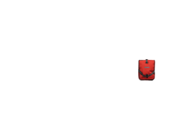 Deux sacoches avant Ortlieb Roller Plus,rouge