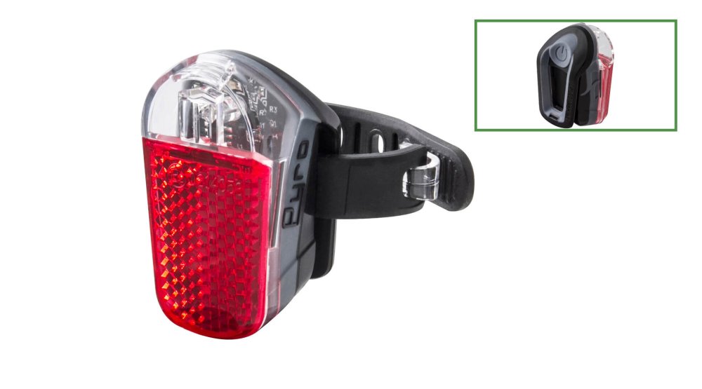 Feu arriere Spanninga PYRO  sur pile