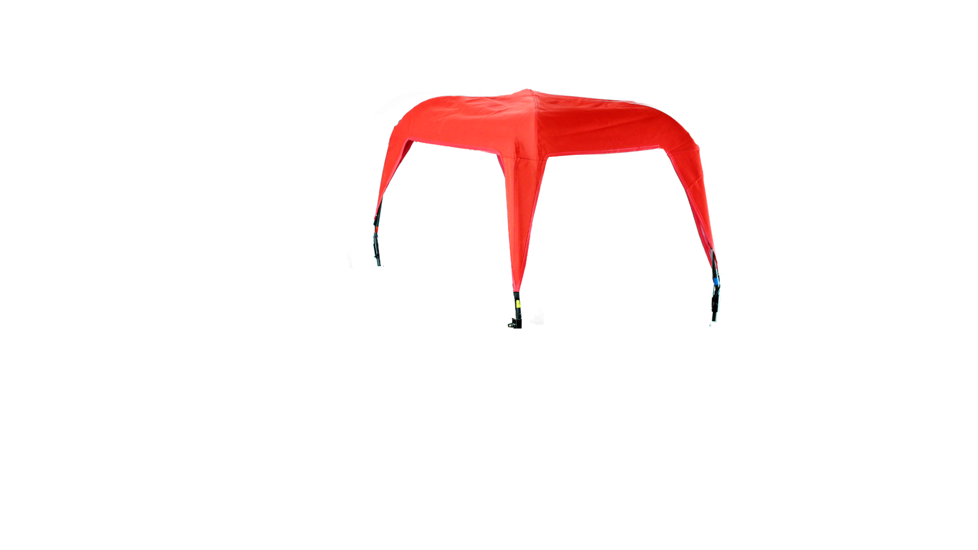 Pare-soleil Triporteur  Amsterdam Air Smiley rouge (sans arceau)