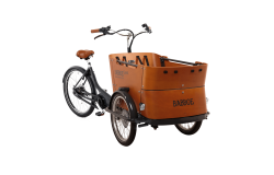 Triporteur et biporteur Mountain dans un col de montagne