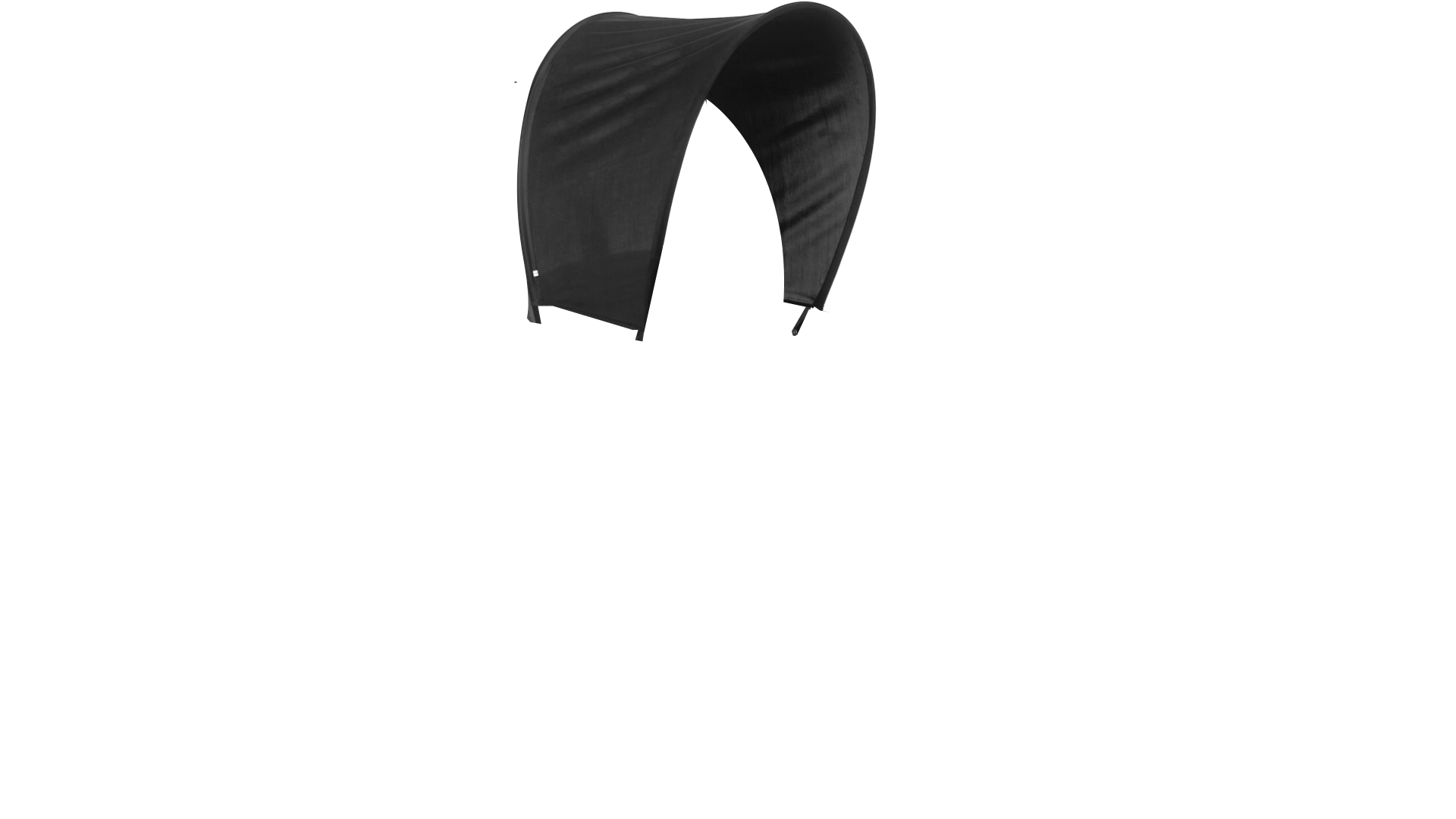 Protection soleil pour biporteur