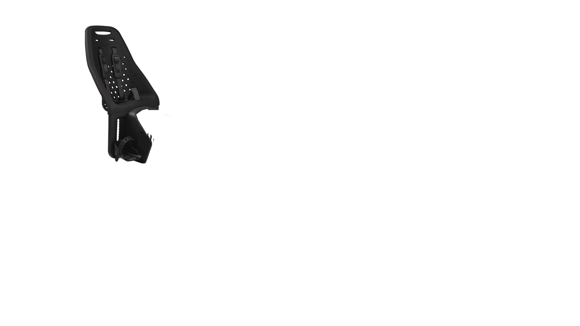 Siège enfant Yepp Maxi noir (pour porte-bagage long Yepp)