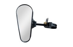 Rétroviseur pour protection pluie avec toit et pare-brise