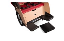 Triporteur électrique Triobike Taxi - Moteur pédalier Bosch et boîte Enviolo CA