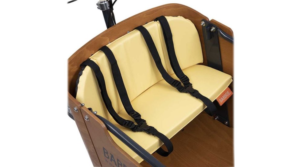 Coussin de siège pour triporteur Babboe Go