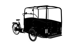 Vélobus avec assistance électrique et coffre 8 places à l'avant 