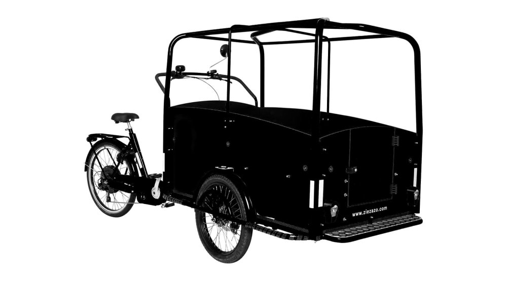 Vélobus avec assistance électrique et coffre 8 places à l'avant 