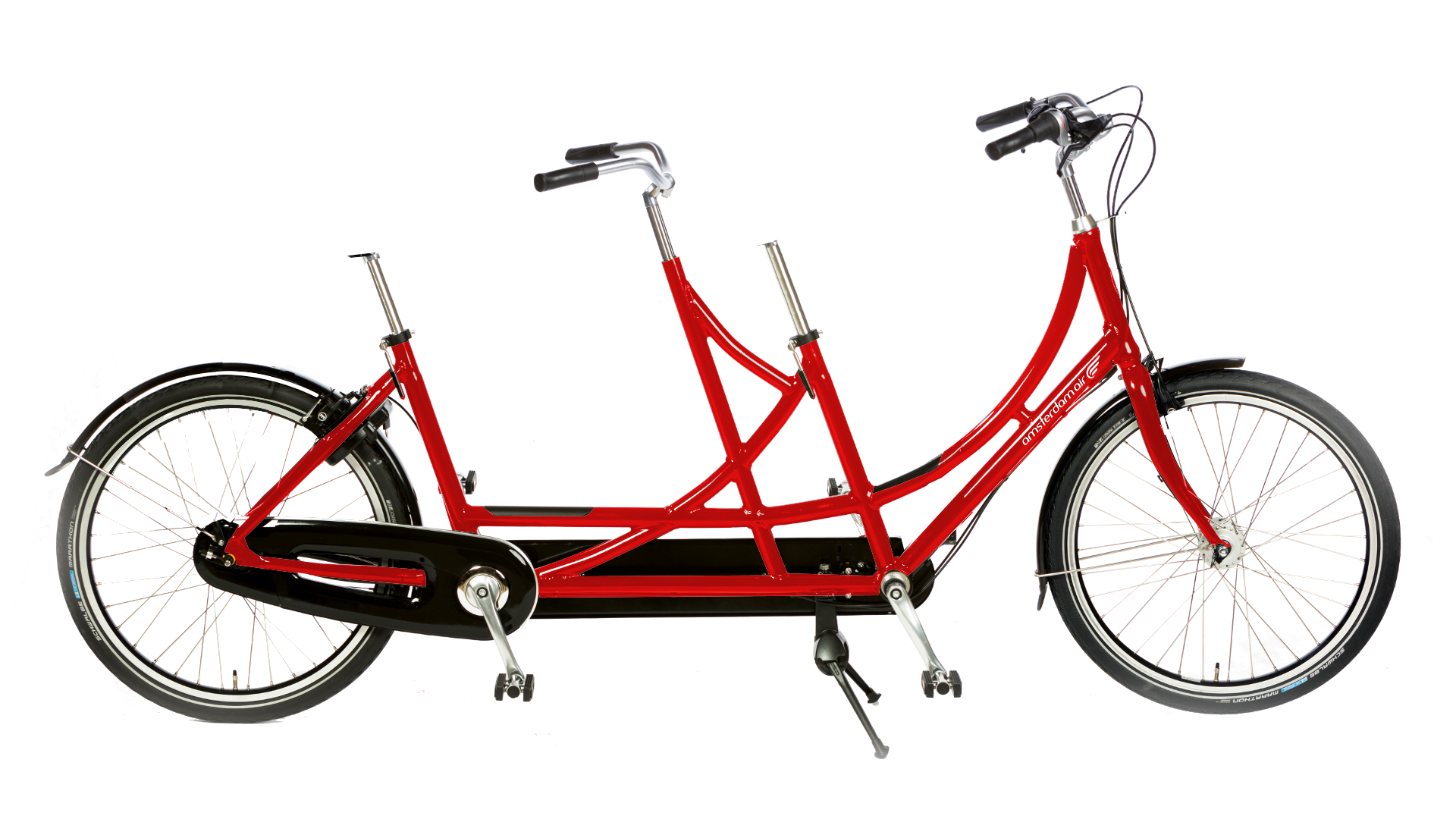 Tandem confortable 1881 avec sellerie en cuir Brooks optionnel