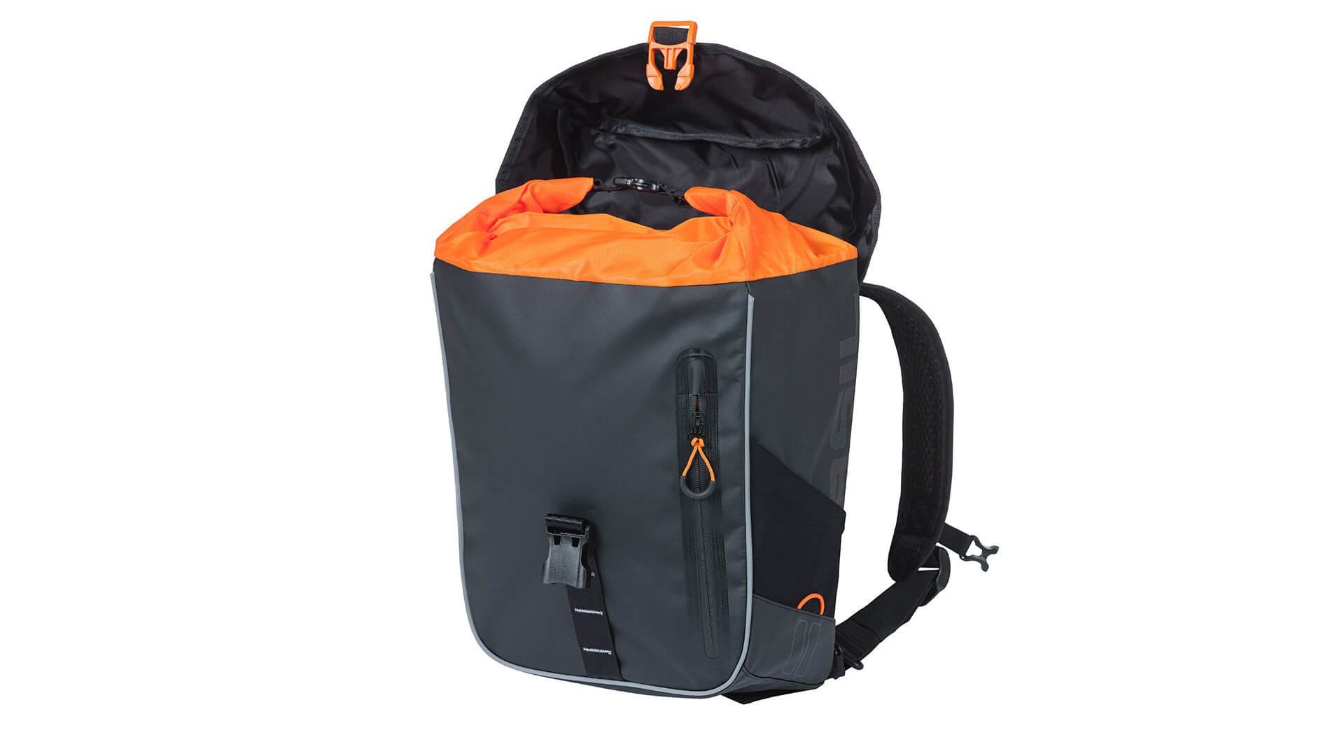 Sac à dos Basil Miles Tarpaulin 17l noir/orange