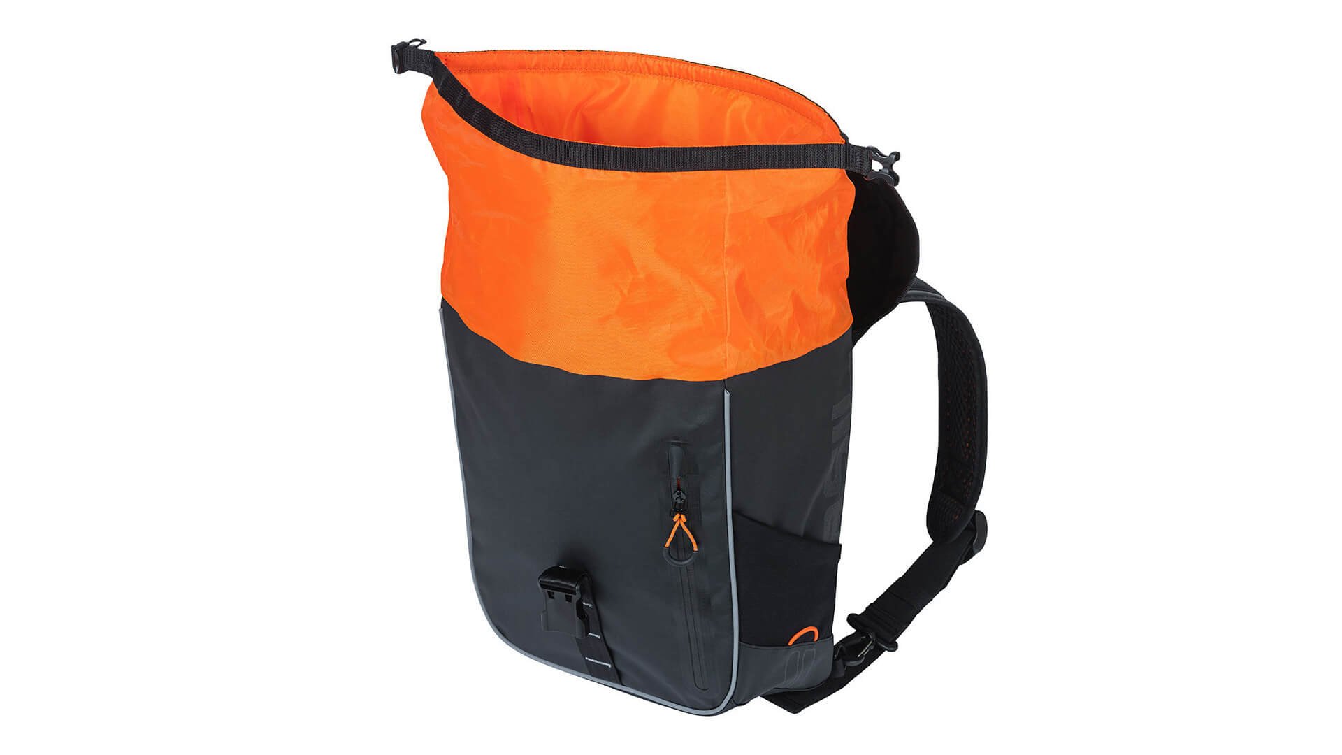 Sac à dos Basil Miles Tarpaulin 17l noir/orange