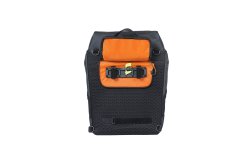 Sac à dos Basil Miles Tarpaulin 17l noir/orange
