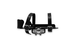 Pédales avec coques, sangles et contrepoids