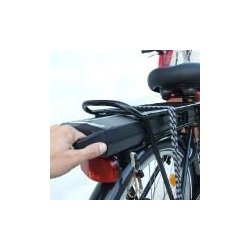 Partie arrière des triporteurs électrique Smiley ou Pro 2.0 Qwic roues avant sans batterie, sans chargeur