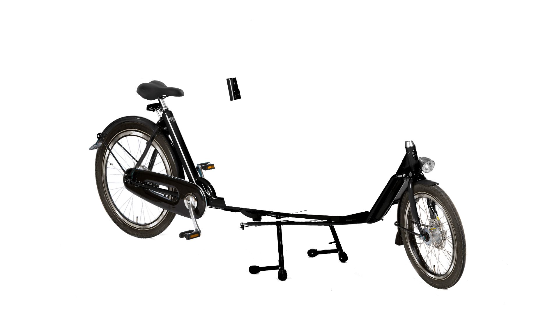 Biporteur Amsterdam Air avec sièges coques noirs 0-9 mois