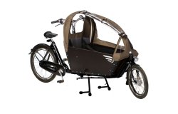 Biporteur Amsterdam Air avec sièges coques noirs 0-9 mois