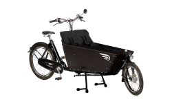 Biporteur Amsterdam Air avec sièges coques noirs 0-9 mois