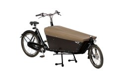 Biporteur Amsterdam avec housse de protection du coffre