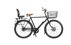 Street High Premium avec porte-bagages avant et arrière, selle Brooks et pneus Marathon Plus