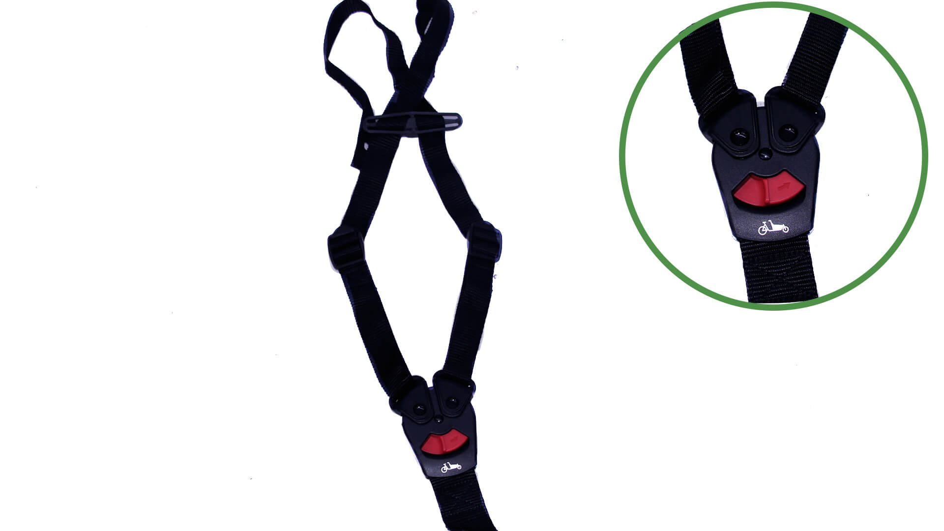 Ceinture de sécurité biporteur ou triporteur