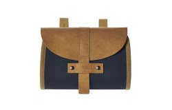 Sacoche de selle de vélo bleu marine