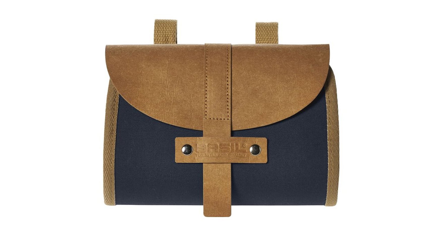 Sacoche de selle de vélo bleu marine