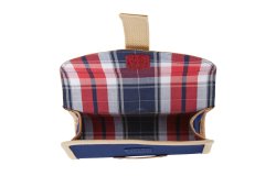 Sacoche de selle de vélo bleu marine