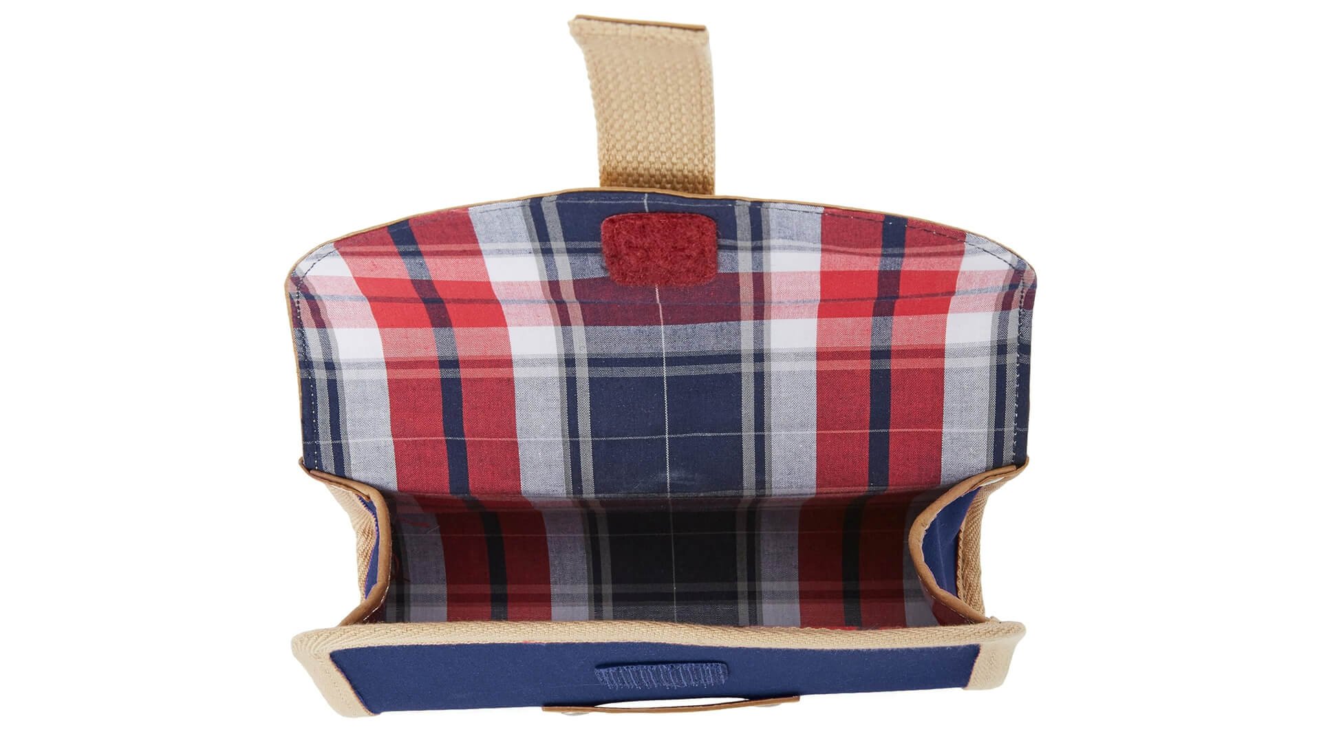 Sacoche de selle de vélo bleu marine