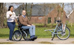 Vélo électrique pour fauteuil roulant OPair