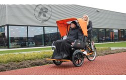 Couvre-jambes pour vélo Chat de Van Raam