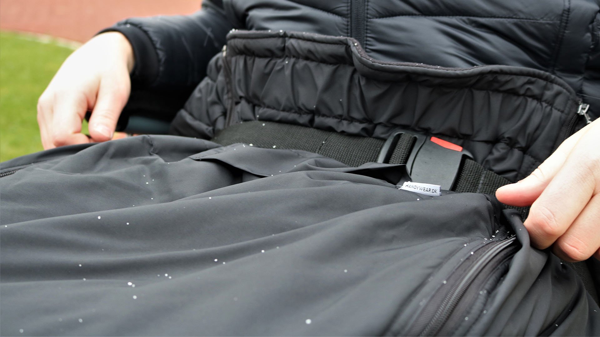 Couvre-jambes pour vélo Chat de Van Raam