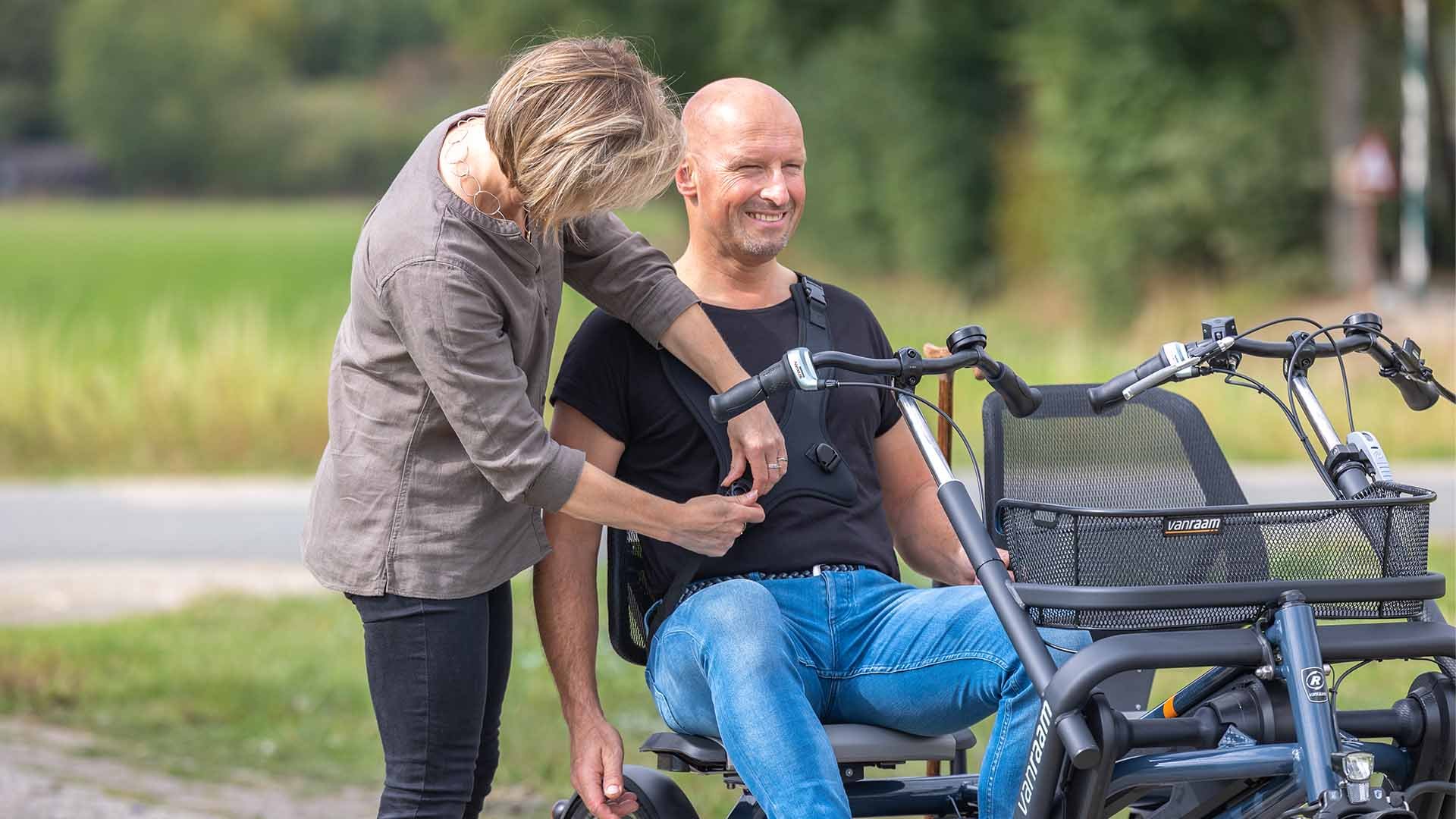 Gilet de fixation pour vélos Van Raam