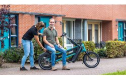 Siège pivotant (droit) pour vélo Fun2Go Van Raam