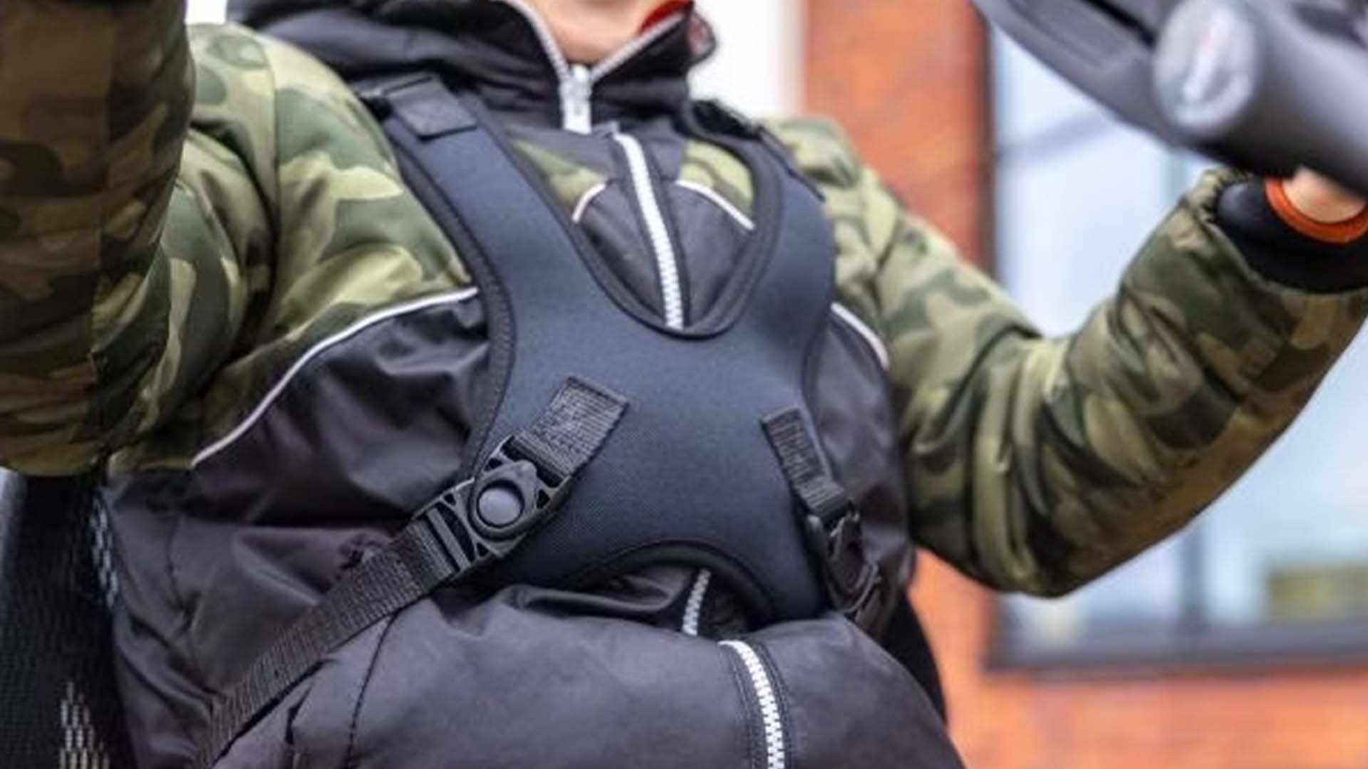 Gilet de fixation pour vélos Van Raam