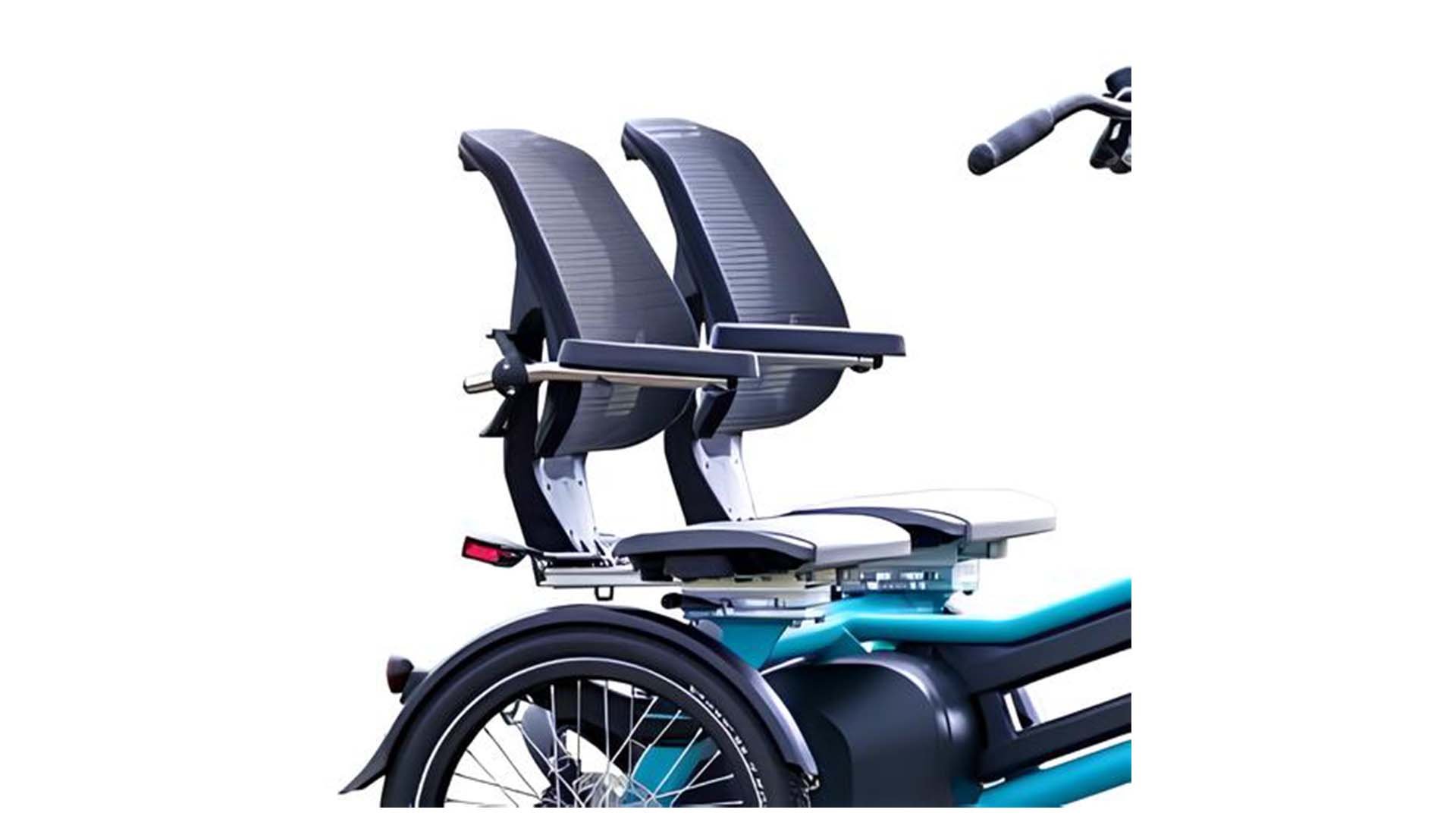 Accoudoirs droit pour vélo Fun2Go Van Raam