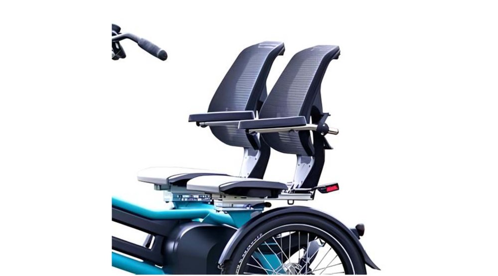 Accoudoirs gauche pour vélo Fun2Go Van Raam