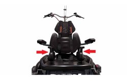 Siège réglable pour vélo OPair de Van Raam