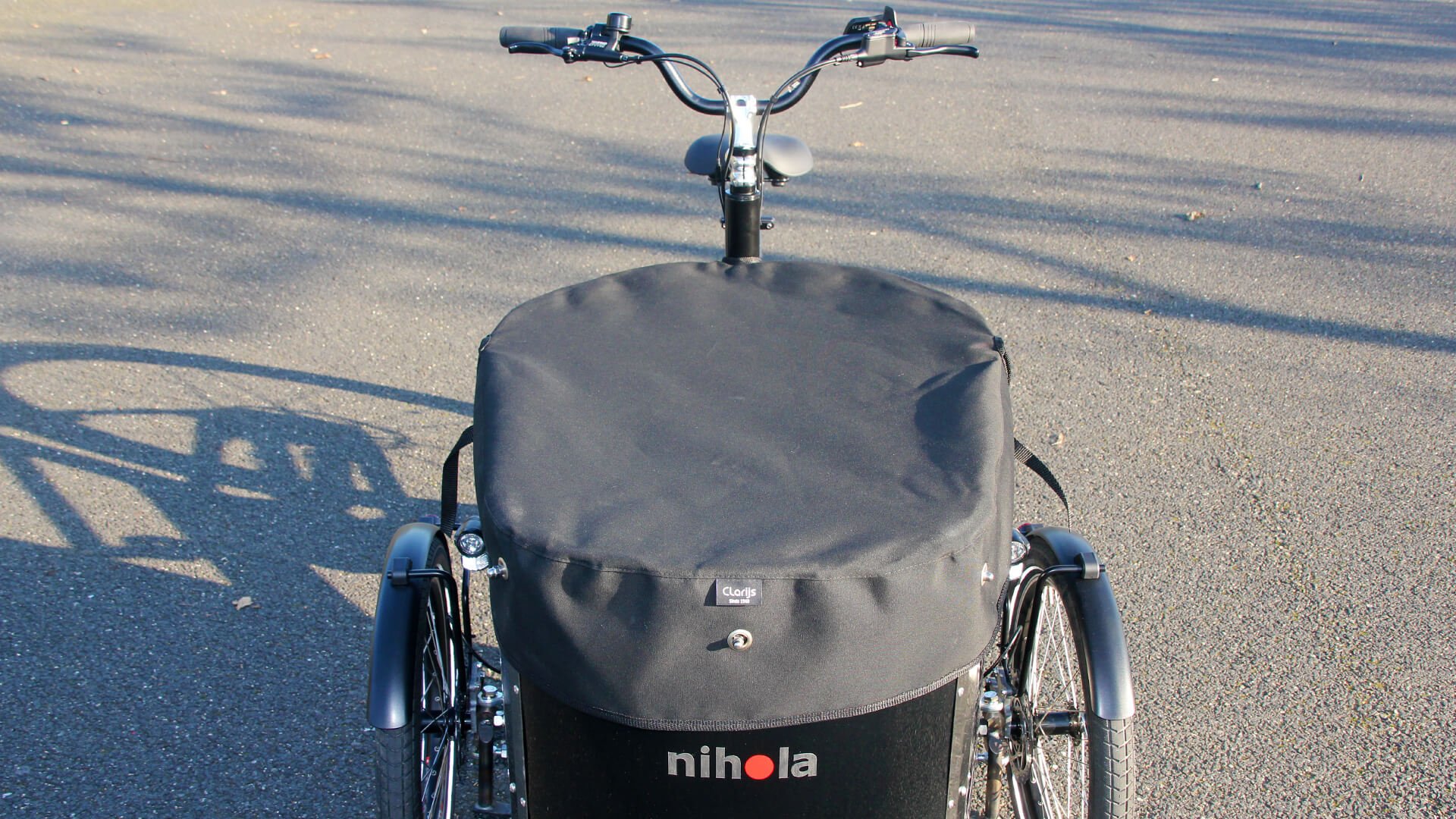 Bâche noire pour malle NIHOLA CARGO et CARGO XL