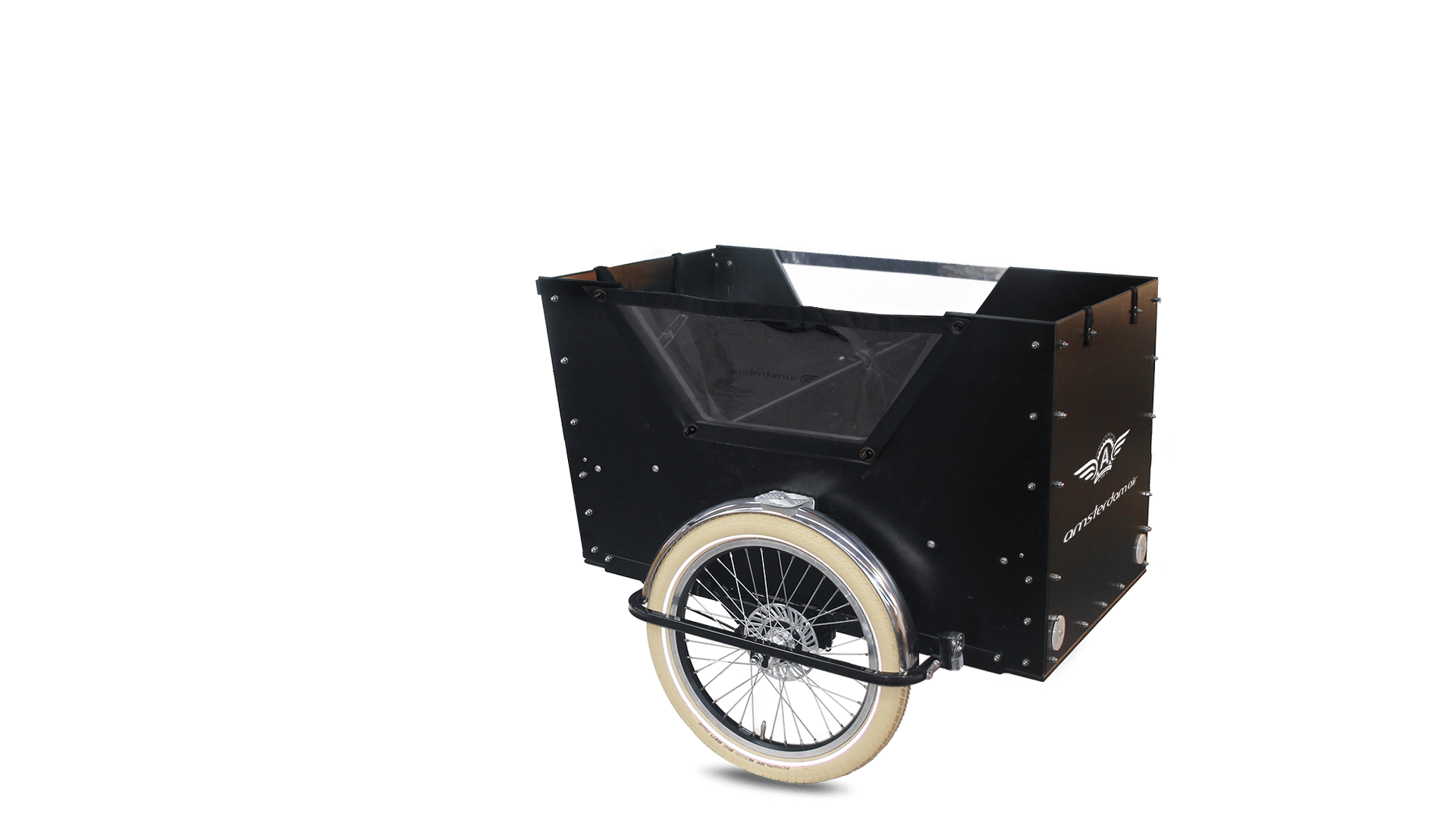 Coffre noir avec enjambement bas