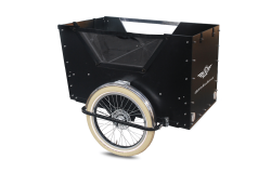 Coffre noir avec enjambement bas